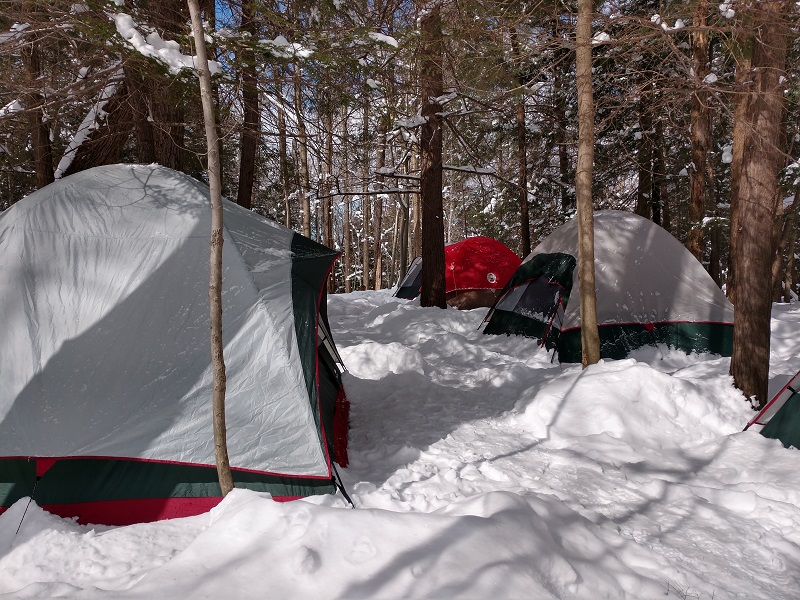 Natural Passages Winter Tents